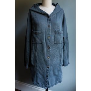 FREE PEOPLE Long Hoodie